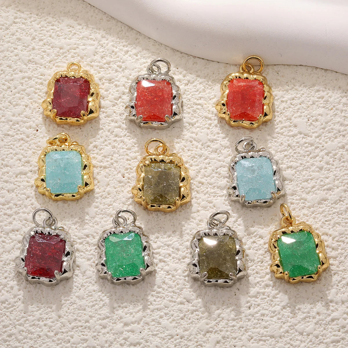 Candy Charms Pendant Charm Gold Plated Charms Jewelry Findings Bulk Wholesale Handmade Crafting Luxury Graduation Italian