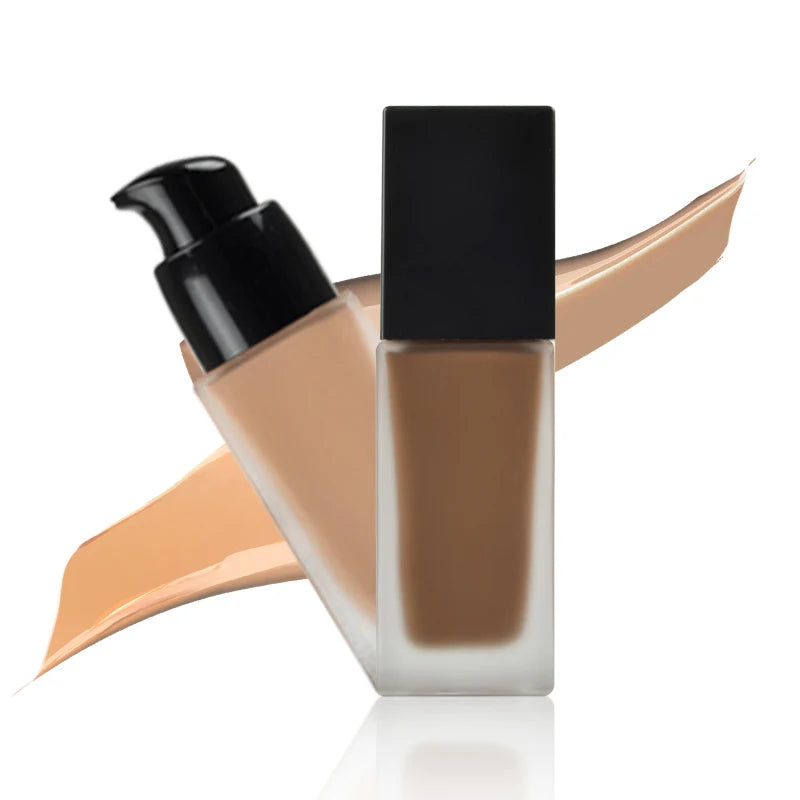 Sunscreen SPF 30 Long Lasting Waterproof Private Label Full Coverage Cream Liquid Foundation