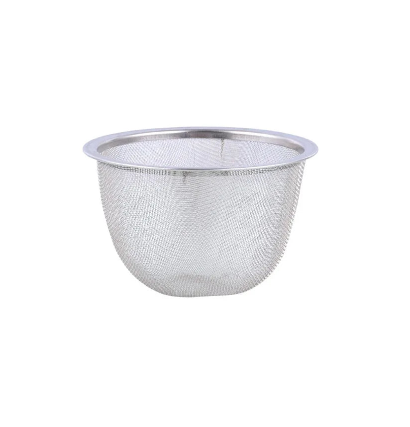 Stainless Steel Mesh Tea Infuser Teapot Loose Tea Leaf Filter Metal Minimalist Silver Tea Strainer