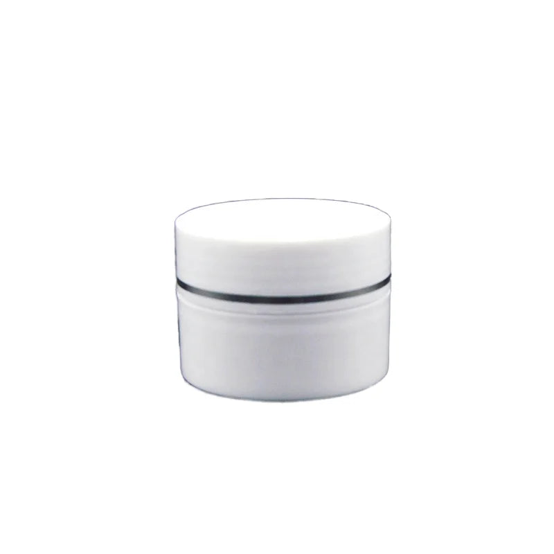 Pharmaceutical 10g 20g 30g 40g PP White  Plastic Small Jar Facial Cream Ointment Bottle Solid Bottle