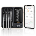 INKBIRD 4 Probes Truly Wireless Thermometer BBQ Thermometer Grill Rechargeable Smart Digital Bluetooth WiFi Kitchen