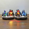 New Christmas Decorations Novelty Music Luminous Rotating Christmas Tree Commissary House Christmas Gifts
