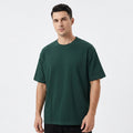 ODM 280GSM 100% Cotton Plain Short Sleeve Oversized Mens Thick Tshirt Heavyweight Essentials Blank Custom Logo T Shirt for Men MegaBDM