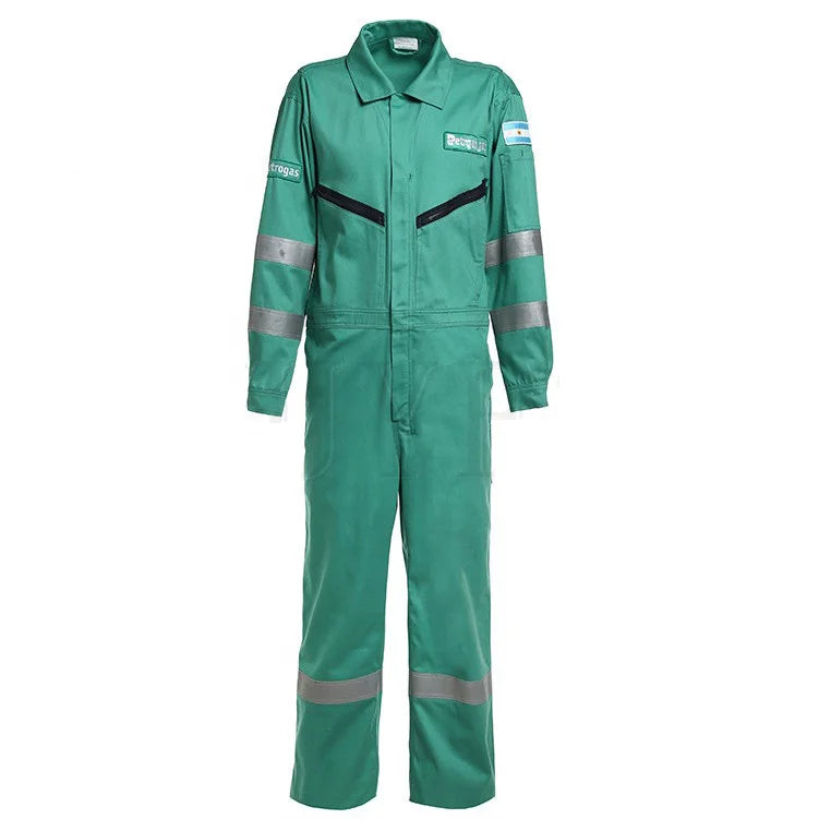 Work Coveralls Fireproof & Safety Reflective Welder Uniforms Waterproof Workwear for Mechanics