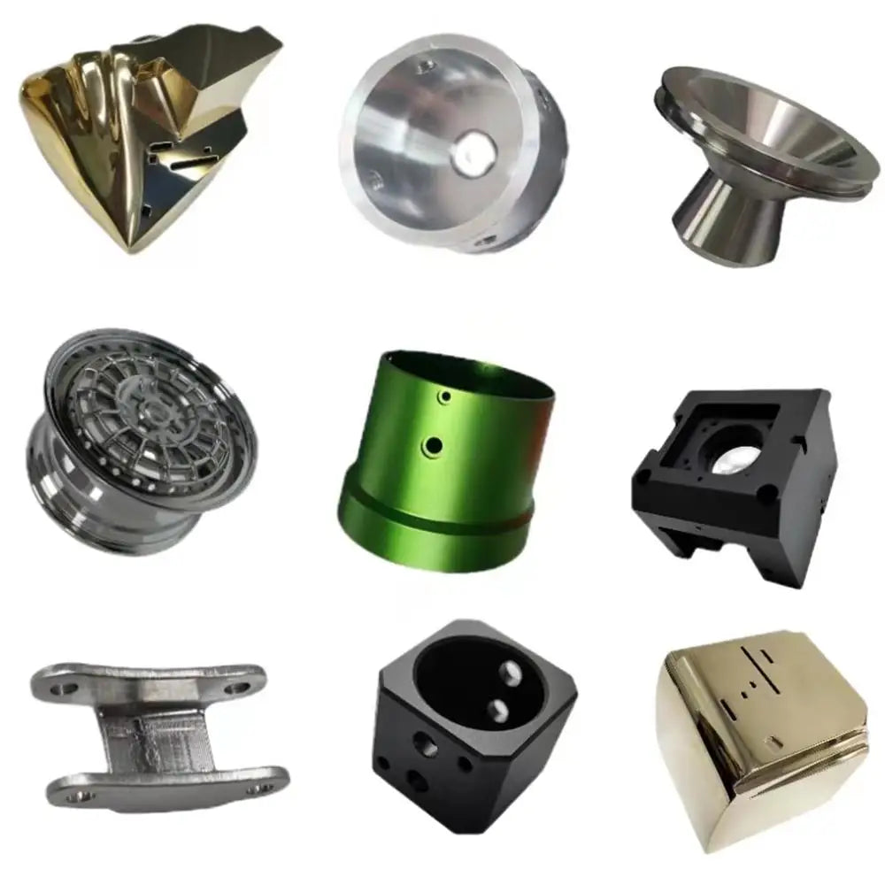 OEM Custom Stainless Steel CNC Lathe Turning Machining Parts Bronze Aluminum Color Plating Wire EDM Type