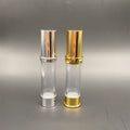 In Stock 15ml Gold Silver AS Plastic  Spray  Airless Pump Bottle