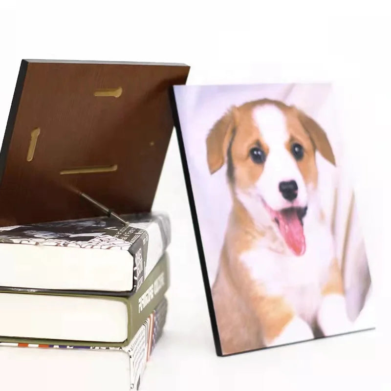 2025 New Design 9mm Thick Board  A0 A1 A2 A3 A4 A5 Black White With Glue Sticker Wooden Photo Frame Picture Frame