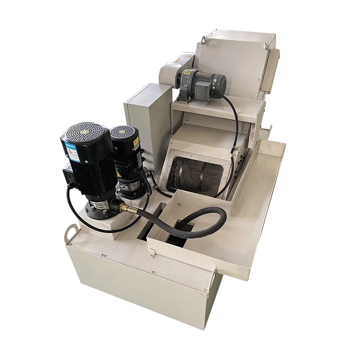 CNC Manufacturer Produces Conveyor Coil Aluminum Copper Cutting Spiral Rod Chip Removal Machine