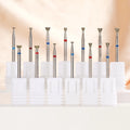 3/32'' All Sizes Diamond Nail Drill Bits UFO Shape Cuticle Care Manicure Diamond Burr Wholesale