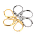 Jewelry Making Accessories High Quality Silver Gold 16x10mm Stainless Steel Earring Findings for Earring
