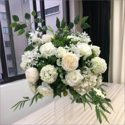Wholesale Customized 50cm Artificial Wedding Flower Ball Elegant Table Centerpiece and Easter/ Mother's Day Wall Decoration