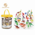 Personalized Children Birthday Gift Plastic Animal Park Model Realistic Dinosaur Toys Set