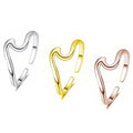 New Stainless Steel Women Olecranon Open Tail Toe Ring Women Beach Flower Arrow Band Foot Jewelry Set Adjustable Toe Rings