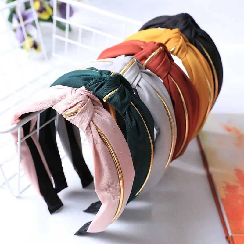 Fashion Headband Women Turban Girls Knot Headbands Hair Bands for Girls