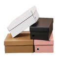 Healthy Biodegradable Recycled Corrugated Paper Custom Men's Women's Shoes Packaging Boxes Enteng Brand Guangdong Custom