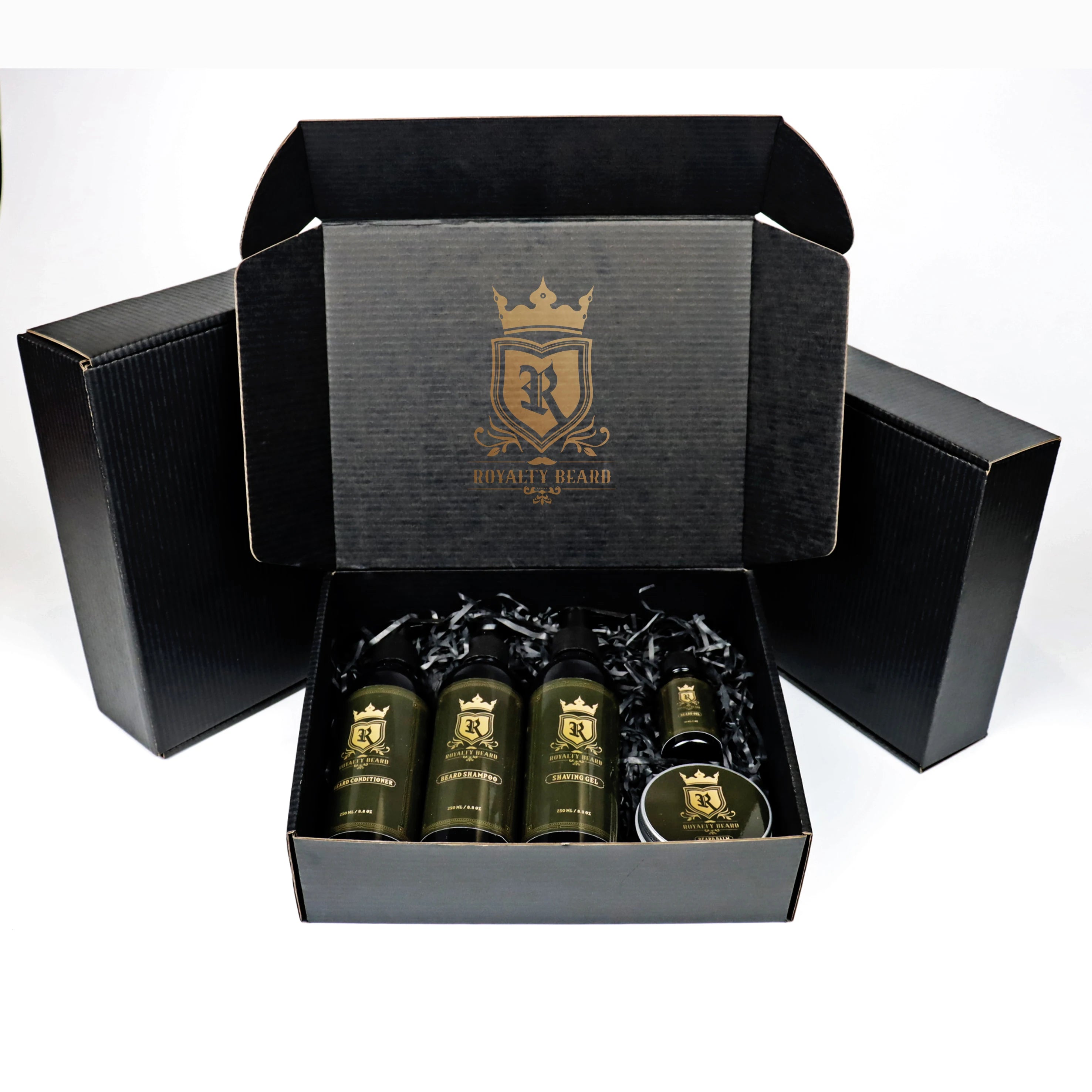 BARBERPASSION Moisturizing Nourish Beard Care Product Beard Care Kit Set for Men Beard Oil Private Label