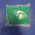 ELEHK New Style Package Plastic Anchors Plastic Wall Plug with Fixing Nail Screw Dowel Green Color