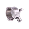 Hot Selling 51mm 3 Ear Double Spout Bottom Espresso Handle Head Good Quality 304 Stainless Steel Coffee Handle Head