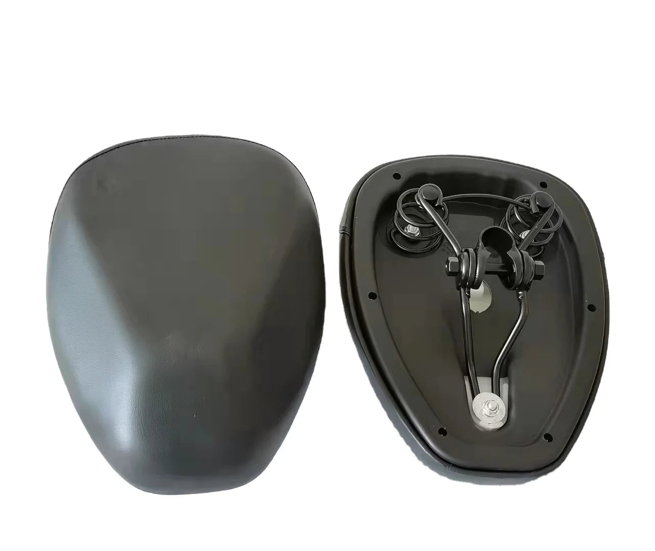 Thickened Comfortable Electric Bicycle Accessories Leather Metal Universal Bicycle Seat Electric Bicycle Saddle