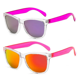 Wholesale Fashion Outdoor Colorful Trendy Polarized Sunglasses UV400 Mirrored Sun Glasses for Fishing Driving Riding Running