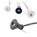 Black Body Pop Light Spot 1W Mini Led Downlight DC 3V 12V Small Ceiling Showcase Cabinet Light IP65 Cupboard Light