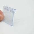 Clear Label Holder PVC Plastic Hook Supermarket Extrusion Profile Price Price Display Label Holder of Supermarket