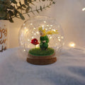 Home Decoration Clear Globe Glass Ball Terrarium Display Glass Dome with Cork Stoppers