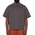 High Quality 100% Cotton Oversized T Shirt Streetwear Custom Graphic Boxy Vintage Blank Heavyweight Drop Shoulder T-Shirts