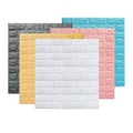 3d Foam Damask Wall Sticker Self-adhesive Waterproof Wallpaper Anti-collision Soft Bag for Bedroom Hotel Decoration
