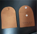 Small Luxury 7.0*7.0 cm Microfiber Suede Velvet Pink Custom Logo Jewelry Packaging Pouch