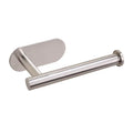 Modern Nail-free 304 Stainless Steel Self-Adhesive Nickel Finish Bathroom Wall-mounted Toilet Paper Holder
