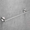 Luxury Modern Brushed Nickel 304 Stainless Steel Single Wall-Mounted Bathroom Towel Holder