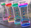 New Design Liquid Timer Toy Floating Color Lamp Timer Sensory Toy for Relaxation