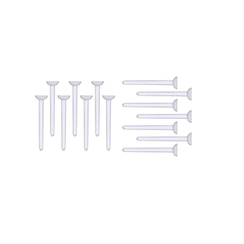 1000pcs/lot Hypoallergenic Simple Plastic Earrings Clear Ear Pins Needle and Resin Earring Backs DIY Ear Accessories