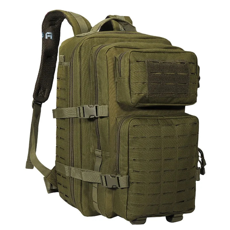 Men's Hiking Backpack Lacer-cutting Operator Rucksacks 2 Days Pack Waterproof Tactical Backpack
