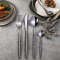 Brilliant Custom Metal Stainless Steel 4pcs Cutlery Set with Case for Hotel Gold Cutleri Sets