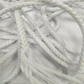 Hotsale 6mm White Round Macrame Craft Cord 100% Polyester for Bags Garments Shoes Home Textiles
