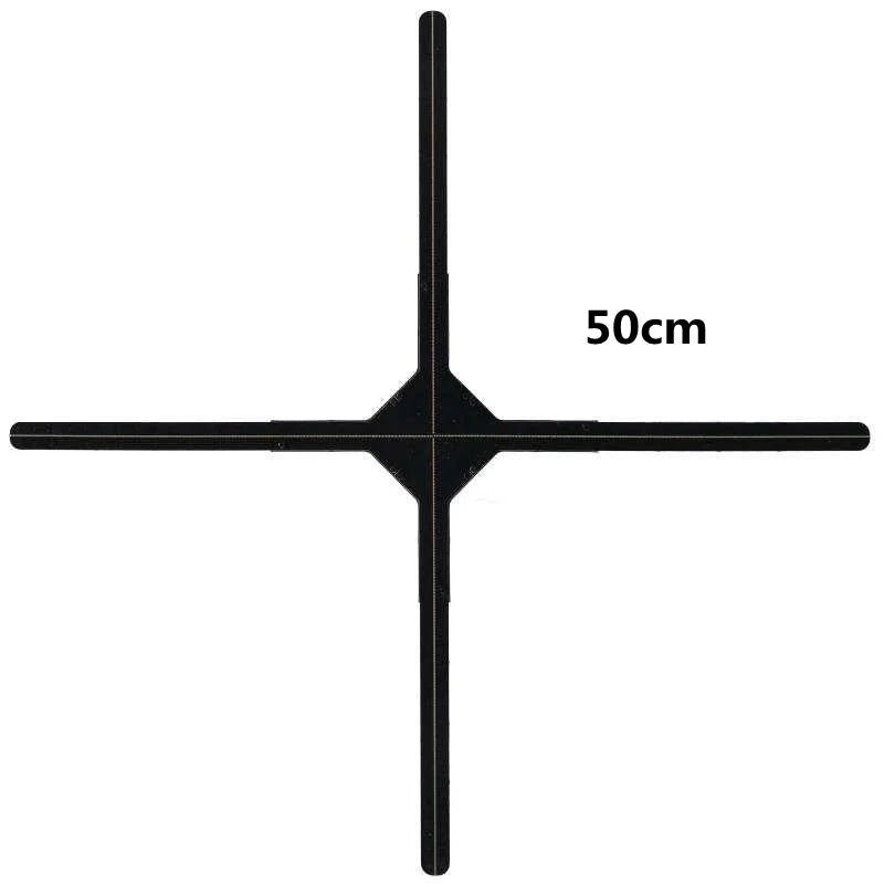 TK-S50 Four Blades 512pcs LED Lights 2250cd/m2 3D Holgram Fan Advertising Display 3D Media Player