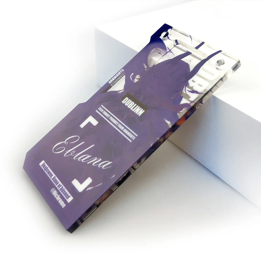 New Fashion Premium Transparent Colored Acrylic Card Plastic Material Direct Wholesale From China Factory