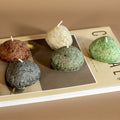 Cute Mini Creative Meteorite Art Mixed Soy Wax Scented Candles for Gift