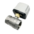 1/2inch to 2inch Stainless Steel Motorized Ball Valve 2-Way 220V 12V 24V 3-Wire 1-Control Actuator for Water for Electric