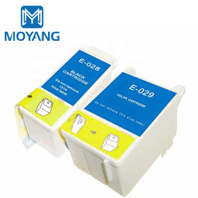 MoYang Compatible for EPSON T028 T029 Ink Cartridge Stylus C60 C61 CX3100 Printer Cartridges Black Tri-Color Single Pack