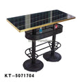 Luxury Living Room Home Furniture New Design Coffee Table Glass Sintered Stone Top Coffee Table with Metal Legs