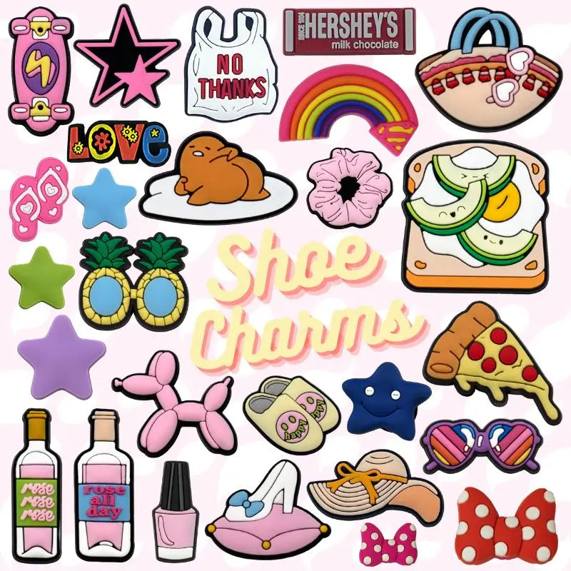 Hot Sale Designer Shoe Buckle Fashion Summer Shoe Charms Low Moq Products Pvc Charm Custom Clog Charm Accessories Bulk