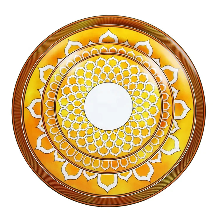 Turkish Hand Painted Plates Kitchen Porcelain Serving Dishes Ceramic Plates for Dinner