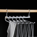 36cm Premium Metal Five-Layer Folding Pant Hanger Multifunctional Space-Saving Clothing Rack Stand Vietnam Hanging Pants Clothes