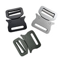 Small 25mm Zinc Alloy Multi-Purpose Belt for Buckle with One Button Release