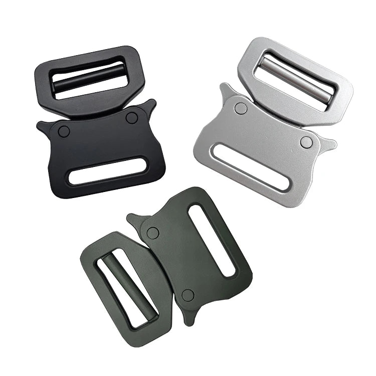 Small 25mm Zinc Alloy Multi-Purpose Belt for Buckle with One Button Release