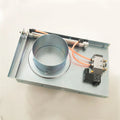 ID 4" Industrial Vacuum Dust Collector Blast Gate Galvanized Pneumatic Gate Valve for Dust Collection