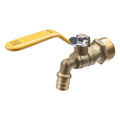 TMOK Cheap G1/2" Hot Water Brass Ball Valve Type Faucet Water Tap Bibcock for Garden Water Tank